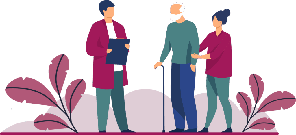 Arbeitsbekleidung für Pflegedienste